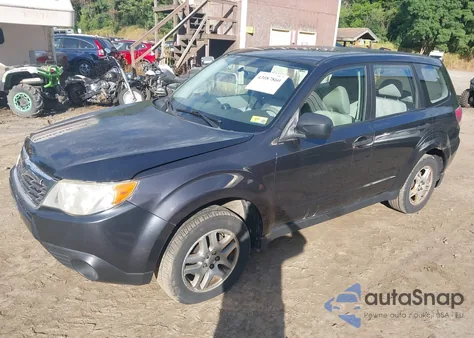 2009 Subaru Forester 2.5X from USA, damaged, VIN JF2SH61619H723184